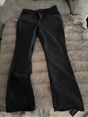 Lee Black Mid-Rise Jeans